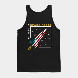 Space Force Vintage Look T-shirt, Trending anti-trump tshirt Tank Top